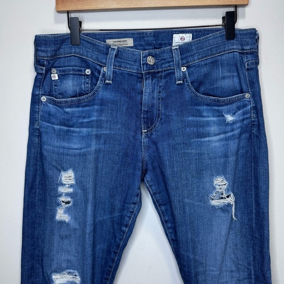 AG Adriano Goldschmied The Nikki Crop Relaxed Skinny Crop Jeans Size 29 - Picture 3 of 14